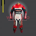 Ducati-Suit Chaz Davies Ducati Aruba IT WSBK  Racing Leather Suit 2022